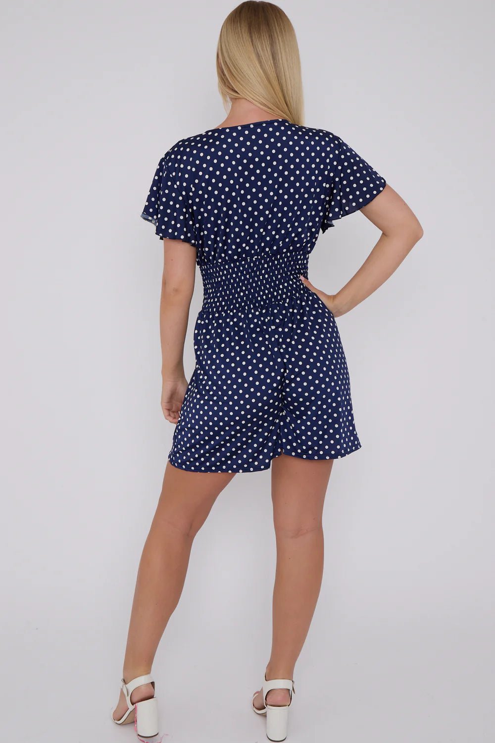 Phoebe Polka Dot Playsuit - Pinkpie