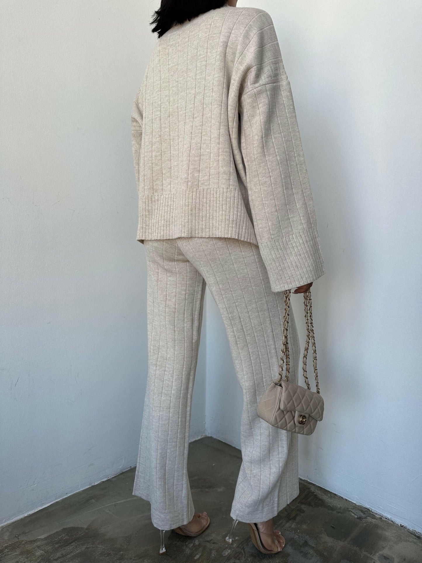 Sofia Knitwear Lounge Set - Pinkpie